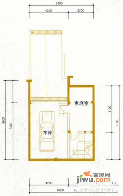 湖语山5室2厅5卫212.9㎡户型图