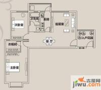 21世纪国际公寓2室2厅1卫103.2㎡户型图