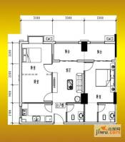 前锦公寓3室2厅2卫108㎡户型图