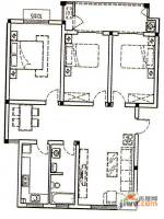 理想城3室2厅1卫户型图