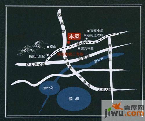 荣御山庄位置交通图图片