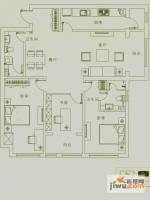 燕归堂3室2厅2卫户型图