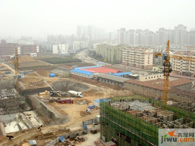 城建竹韵山色实景图图片