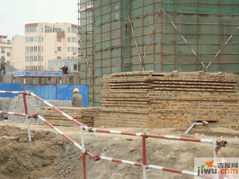 城建竹韵山色实景图图片