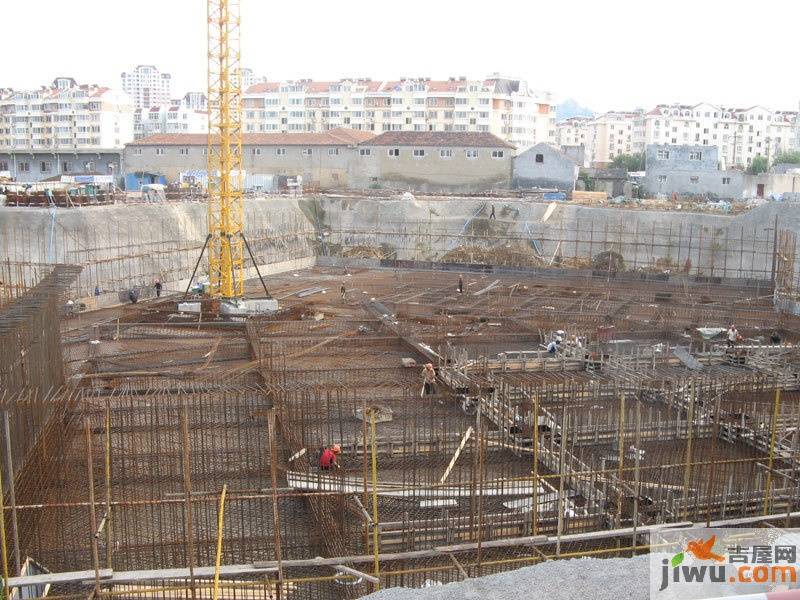 城建竹韵山色实景图图片