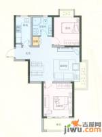 山河城2室2厅1卫78.2㎡户型图