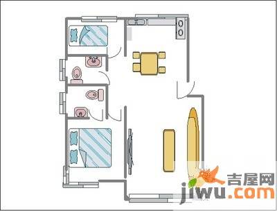 财宝山庄4室3厅4卫320㎡户型图