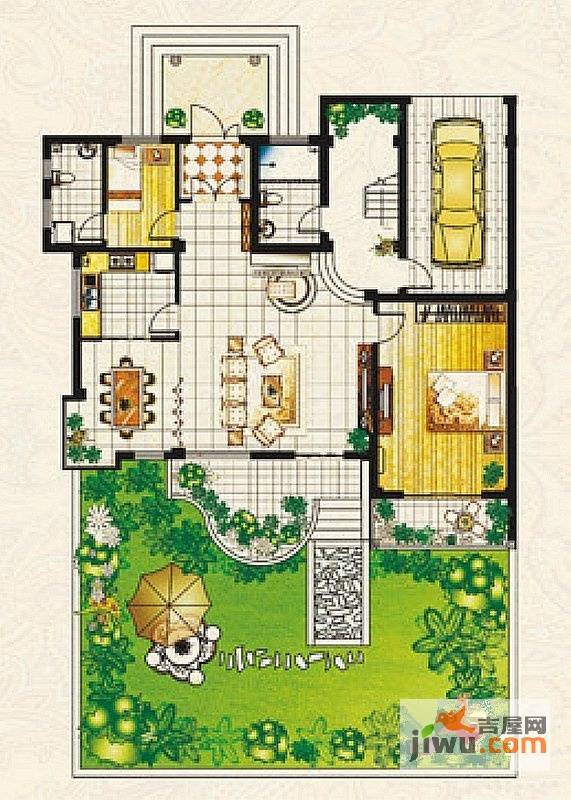 帝豪庄园5室3厅4卫291.4㎡户型图