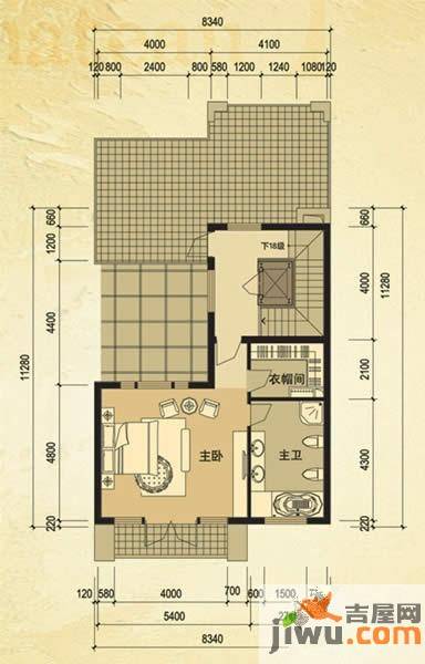 天马相城一期普通住宅68.2㎡户型图