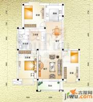 齐鲁涧桥3室2厅0卫125.6㎡户型图