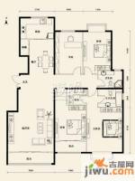 银丰花园4室2厅2卫107㎡户型图