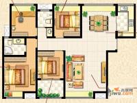 保利花园4室2厅2卫143㎡户型图