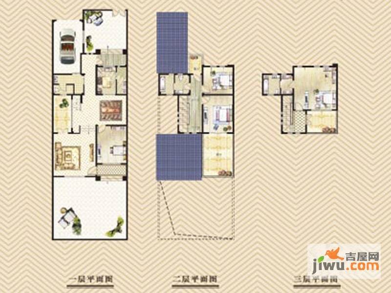 齐鲁涧桥4室4厅3卫259.4㎡户型图