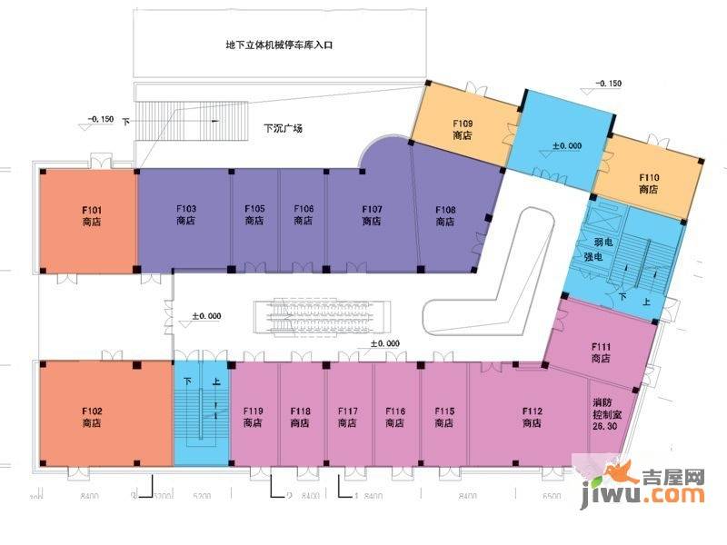 中泉新都汇 LADY’S名品城普通住宅358.6㎡户型图