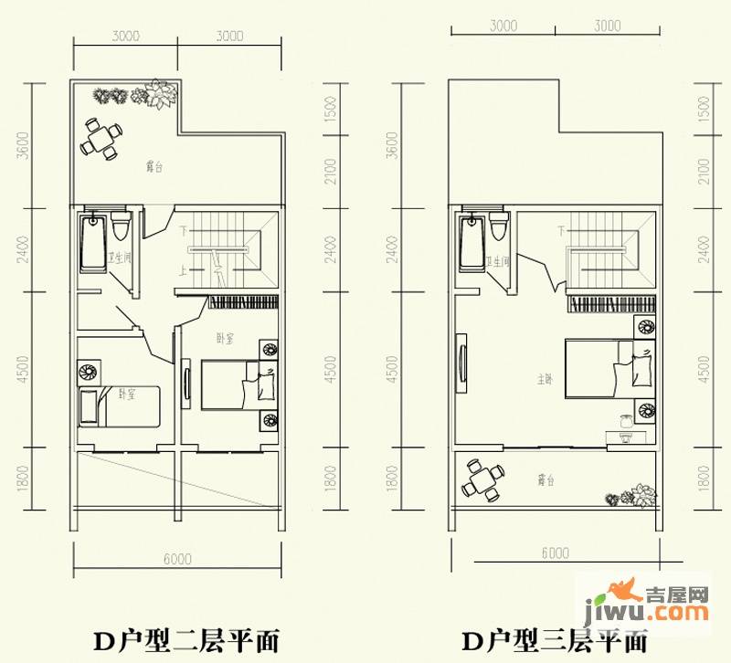 森林溪畔3室2厅3卫150.2㎡户型图