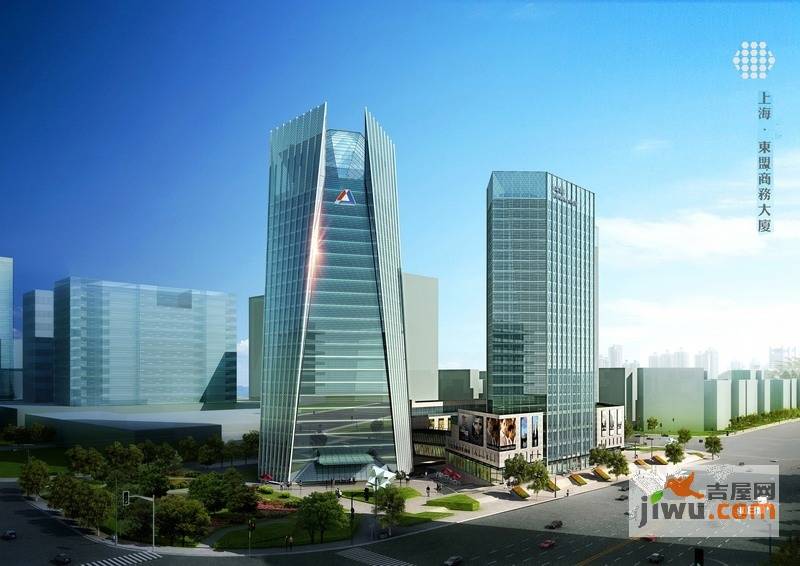 上海东盟商务大厦效果图图片