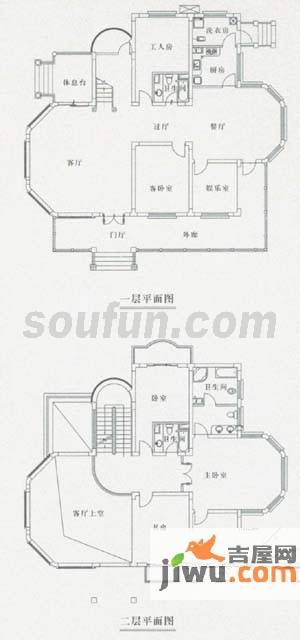 岭东紫郡9室4厅3卫386.1㎡户型图