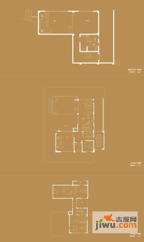 野鸭湖酩悦台5室4厅3卫401.7㎡户型图