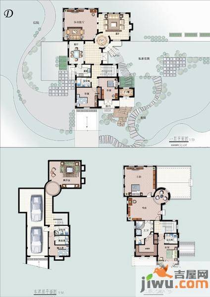 鼎山华府普通住宅381.5㎡户型图