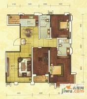 绿地新里中央公馆3室2厅2卫136㎡户型图