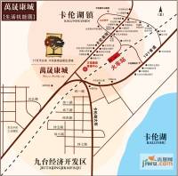 万晟康城位置交通图图片