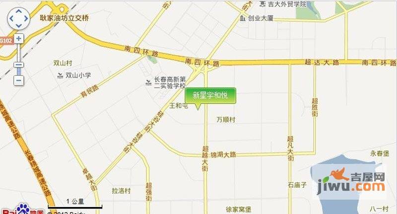 新星宇和悦位置交通图图片