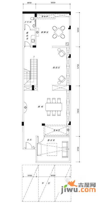 正荣御园7室3厅6卫240㎡户型图