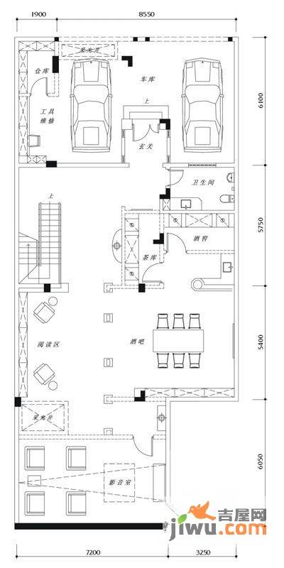 正荣御园7室3厅6卫248㎡户型图