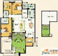 伟梦清水湾4室2厅2卫142.2㎡户型图