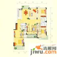 天奥经纬府邸3室2厅2卫122㎡户型图