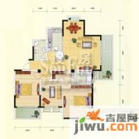 天奥经纬府邸3室2厅2卫129㎡户型图