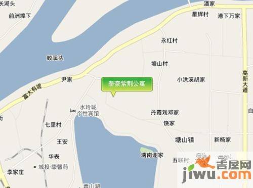 泰豪紫荆国际公寓位置交通图图片