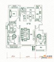 上东水郡3室2厅2卫138.2㎡户型图