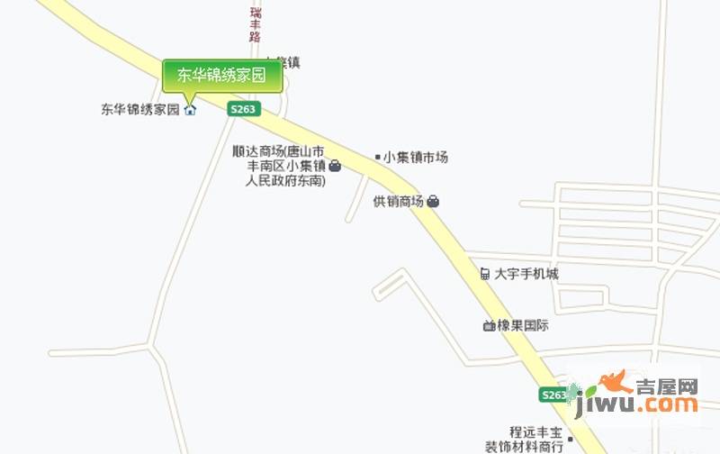 东华锦绣家园位置交通图图片