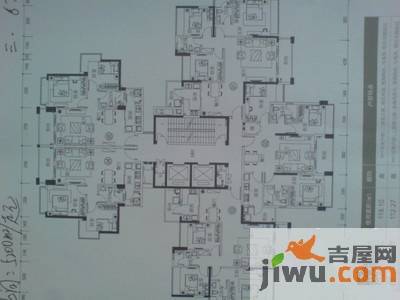 锦绣年华3室2厅2卫101㎡户型图