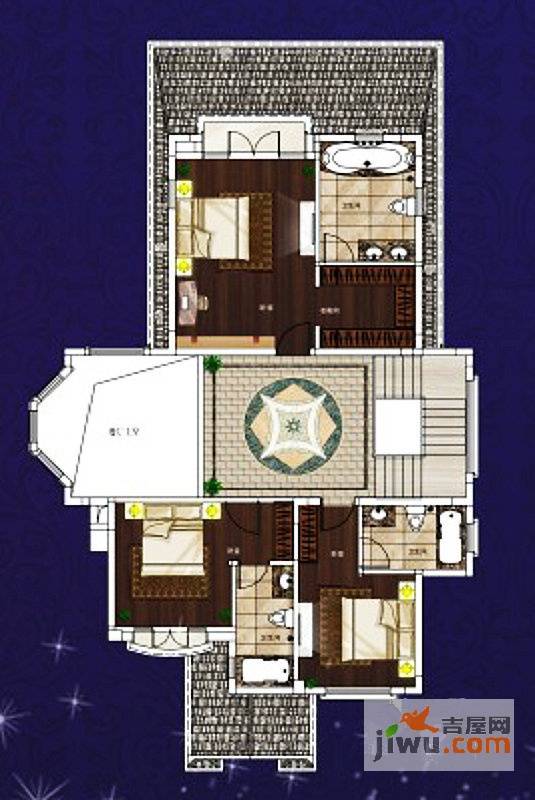 雅居乐民森迪茵湖普通住宅657㎡户型图