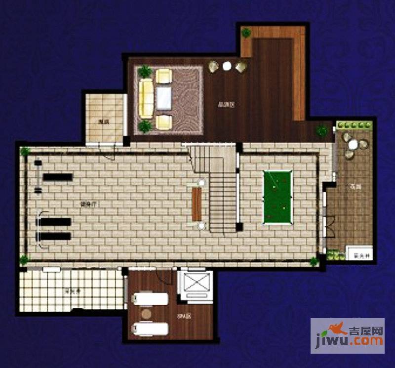 雅居乐民森迪茵湖普通住宅1121㎡户型图