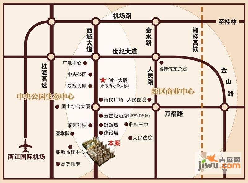 天悦城位置交通图