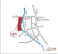 上河城位置交通图图片