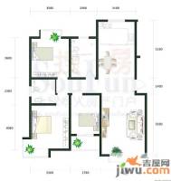 芝兰明仕二期3室2厅2卫138.7㎡户型图