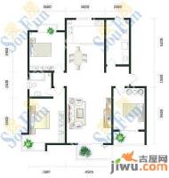 芝兰明仕二期3室2厅2卫160.1㎡户型图