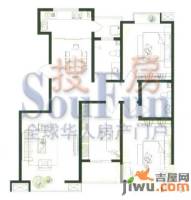 芝兰明仕二期3室2厅2卫139㎡户型图