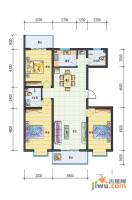 家和苑二期3室2厅2卫133.3㎡户型图