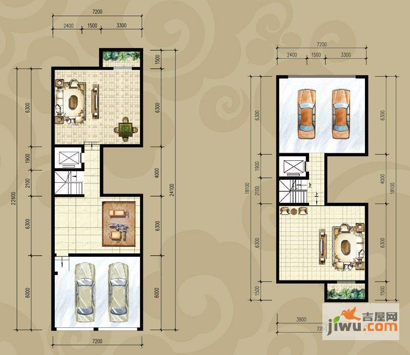 力博稽山庄园普通住宅279㎡户型图