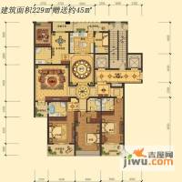 天一国际普通住宅229㎡户型图