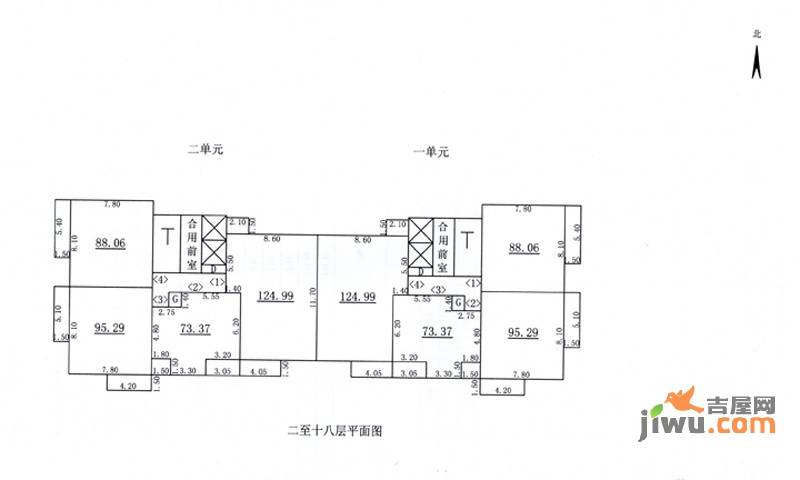 东润花园（北京新干线二期）规划图图片