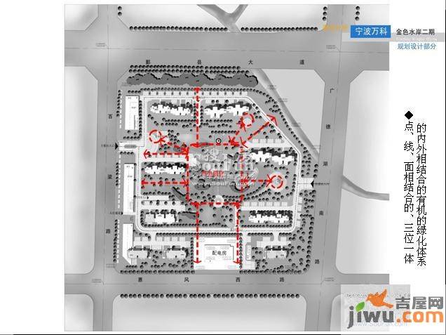 万科金色水岸规划图图片