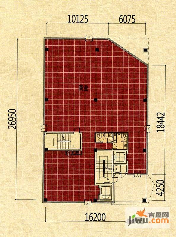 宁兴钻石广场0室1厅2卫400㎡户型图