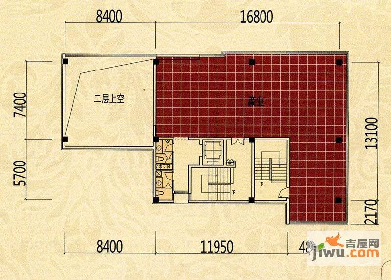 宁兴钻石广场0室0厅2卫900㎡户型图