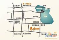 曲江城市花园商铺位置交通图图片